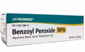Thuốc Benzoyl peroxide trị mụn