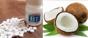Mặt nạ vitamin B1 dầu dừa