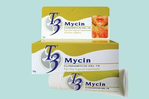 Review thuốc trị mụn T3 Mycin Gel