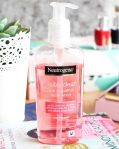 Neutrogena Visibly Clear Pink Grapefruit Facial Wash (hồng)
