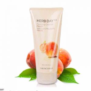 Sữa rửa mặt The Face Shop Herb Day 365 Peach/ Chiết xuất đào